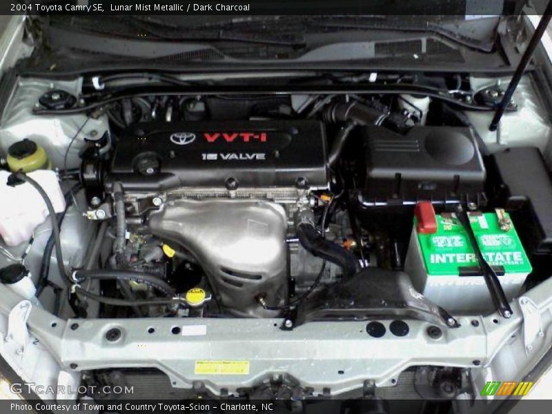 Lunar Mist Metallic / Dark Charcoal 2004 Toyota Camry SE