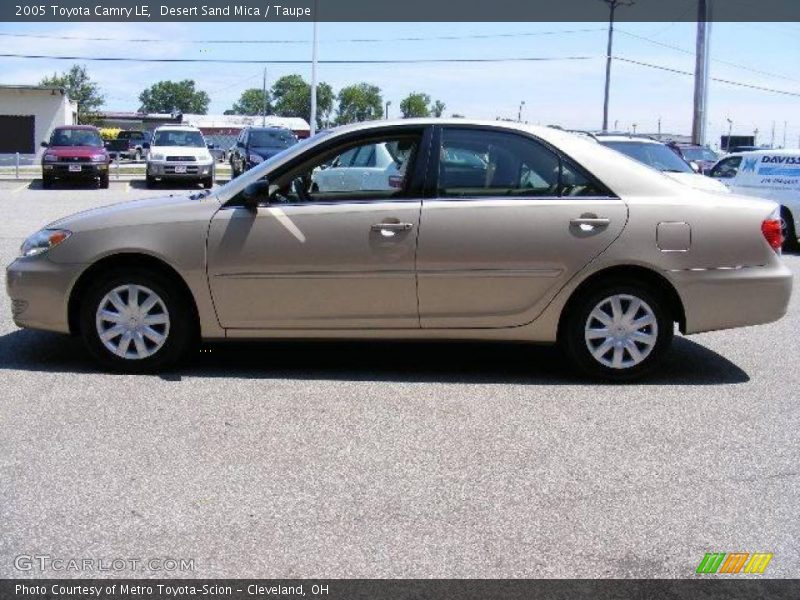 Desert Sand Mica / Taupe 2005 Toyota Camry LE