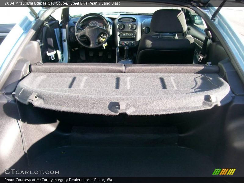 Steel Blue Pearl / Sand Blast 2004 Mitsubishi Eclipse GTS Coupe