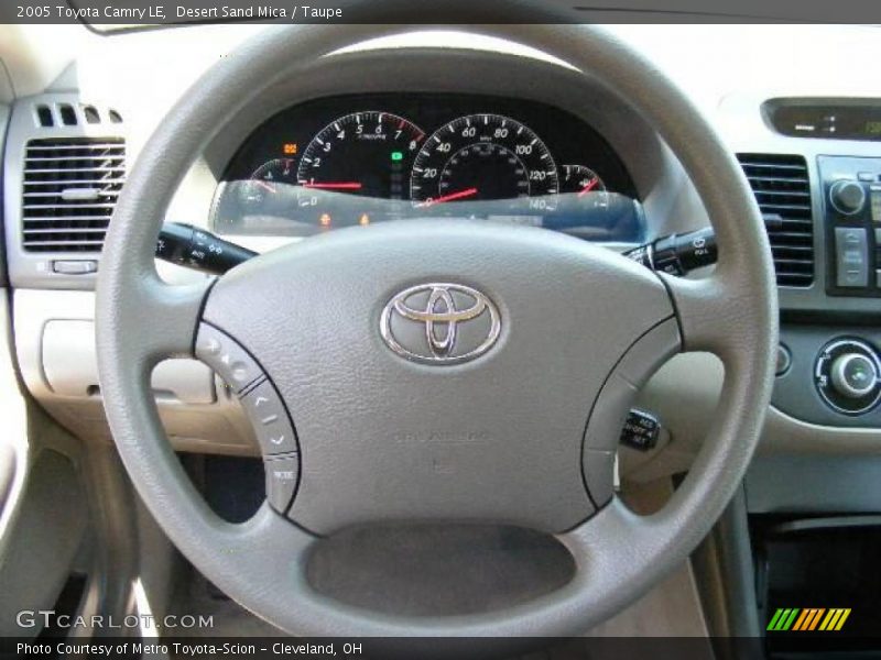 Desert Sand Mica / Taupe 2005 Toyota Camry LE