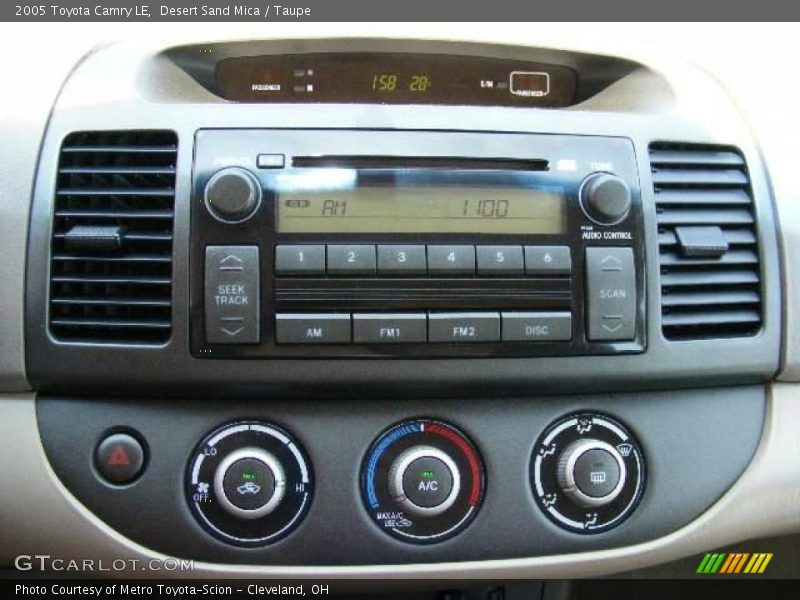 Desert Sand Mica / Taupe 2005 Toyota Camry LE