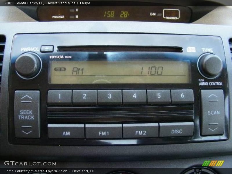 Desert Sand Mica / Taupe 2005 Toyota Camry LE