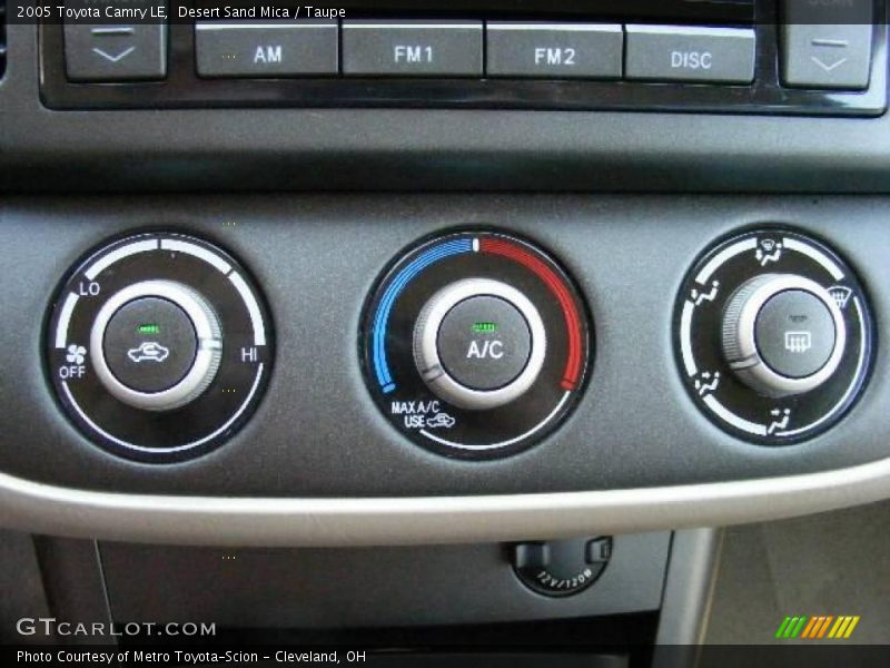 Desert Sand Mica / Taupe 2005 Toyota Camry LE