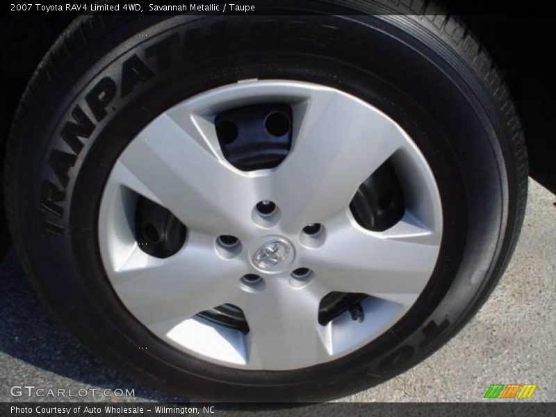 Savannah Metallic / Taupe 2007 Toyota RAV4 Limited 4WD