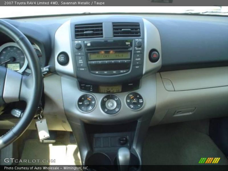 Savannah Metallic / Taupe 2007 Toyota RAV4 Limited 4WD