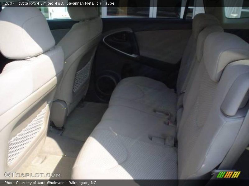 Savannah Metallic / Taupe 2007 Toyota RAV4 Limited 4WD