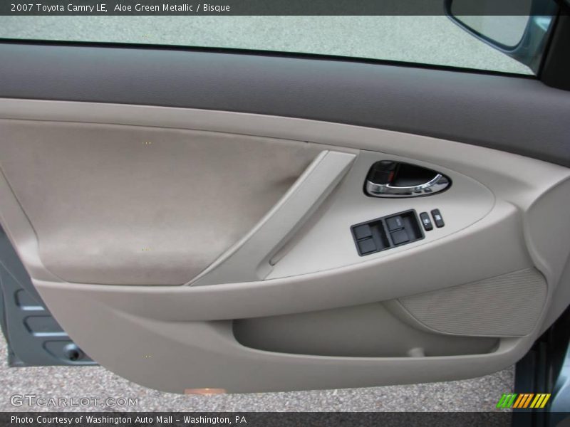 Aloe Green Metallic / Bisque 2007 Toyota Camry LE