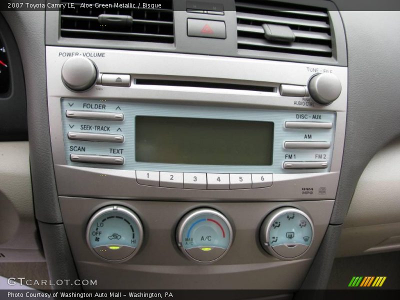 Aloe Green Metallic / Bisque 2007 Toyota Camry LE