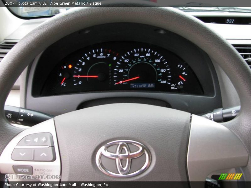 Aloe Green Metallic / Bisque 2007 Toyota Camry LE