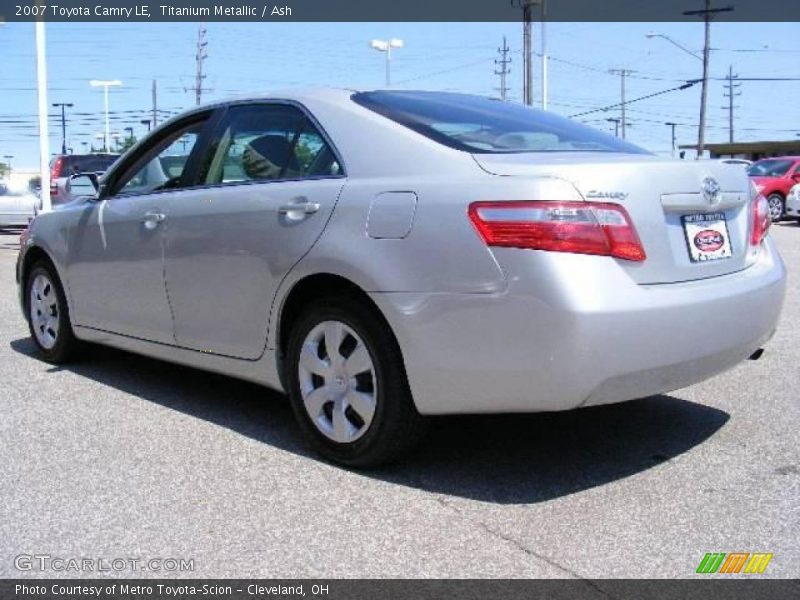 Titanium Metallic / Ash 2007 Toyota Camry LE