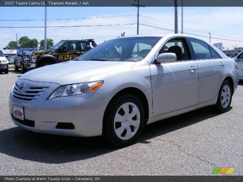 Titanium Metallic / Ash 2007 Toyota Camry LE