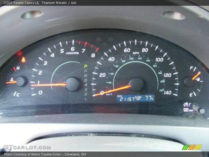 Titanium Metallic / Ash 2007 Toyota Camry LE