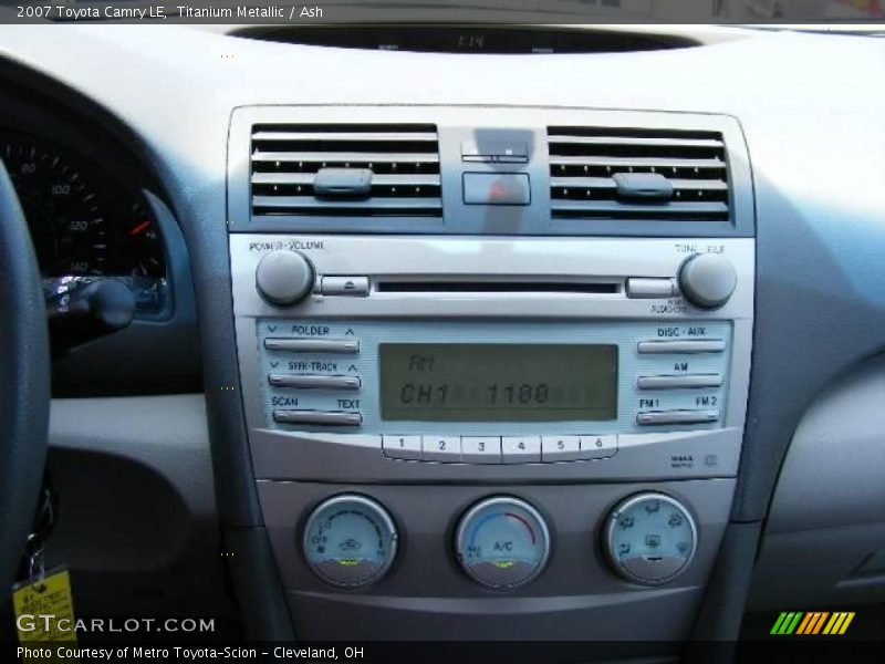 Titanium Metallic / Ash 2007 Toyota Camry LE