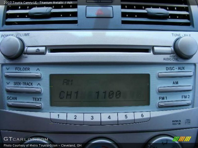 Titanium Metallic / Ash 2007 Toyota Camry LE