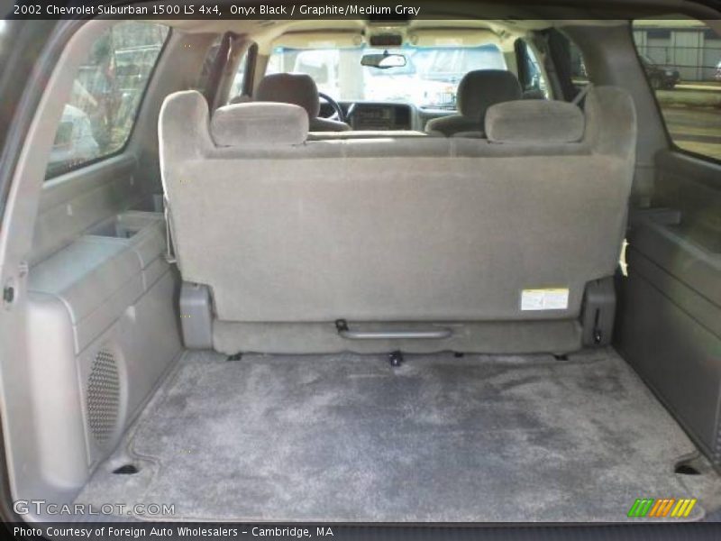 Onyx Black / Graphite/Medium Gray 2002 Chevrolet Suburban 1500 LS 4x4