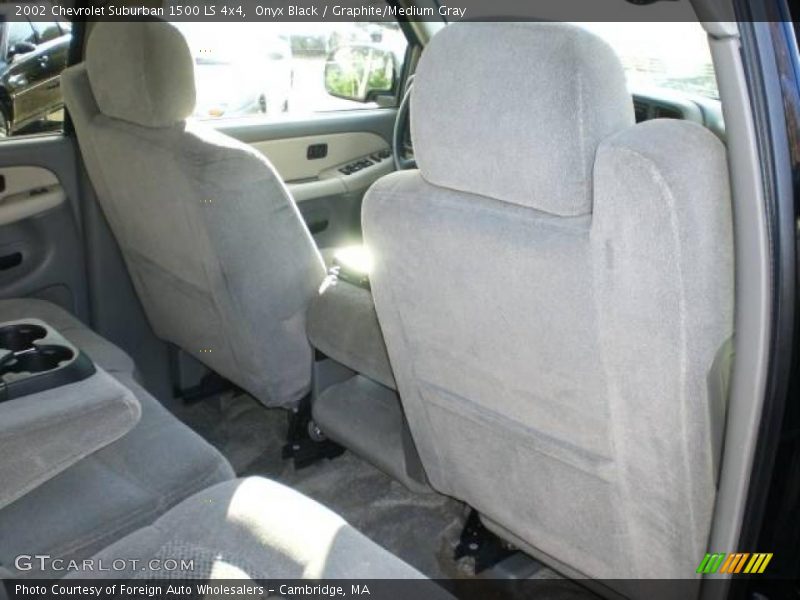 Onyx Black / Graphite/Medium Gray 2002 Chevrolet Suburban 1500 LS 4x4