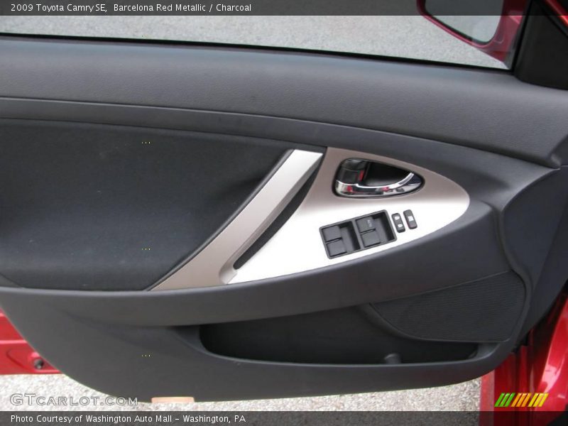 Barcelona Red Metallic / Charcoal 2009 Toyota Camry SE