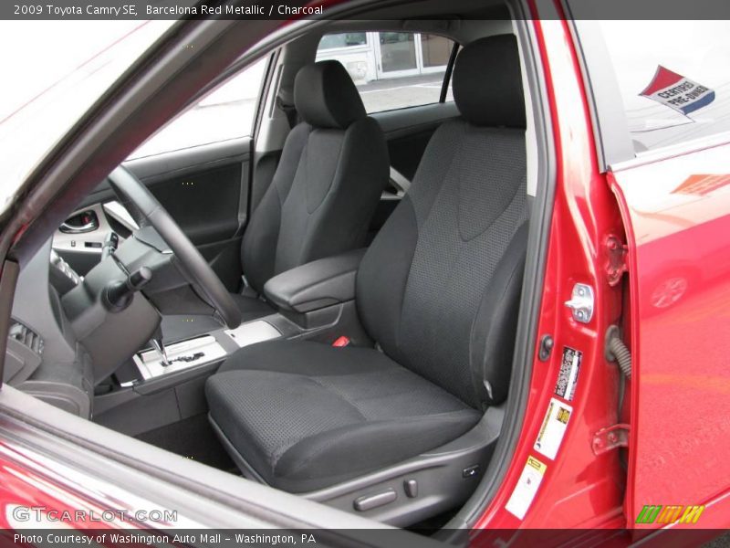 Barcelona Red Metallic / Charcoal 2009 Toyota Camry SE