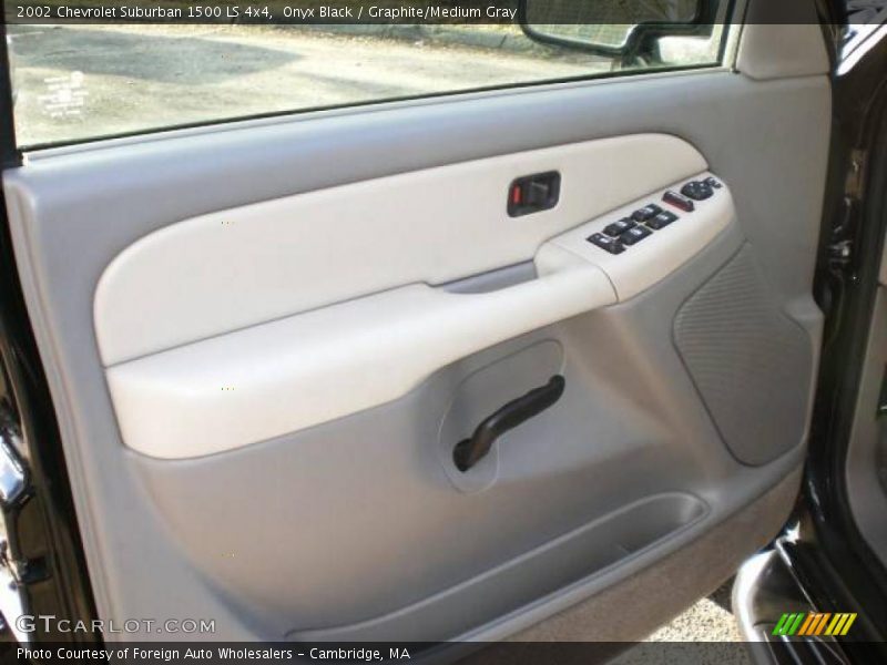 Onyx Black / Graphite/Medium Gray 2002 Chevrolet Suburban 1500 LS 4x4