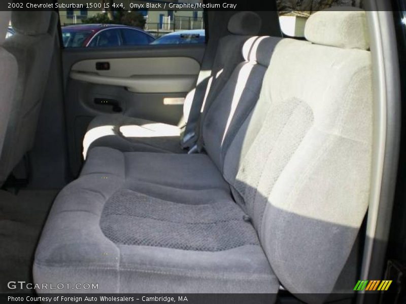 Onyx Black / Graphite/Medium Gray 2002 Chevrolet Suburban 1500 LS 4x4