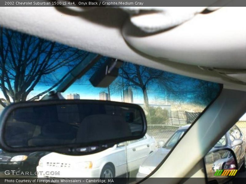 Onyx Black / Graphite/Medium Gray 2002 Chevrolet Suburban 1500 LS 4x4