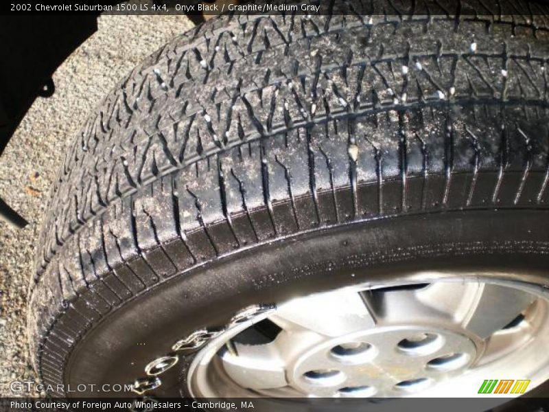 Onyx Black / Graphite/Medium Gray 2002 Chevrolet Suburban 1500 LS 4x4
