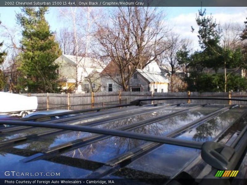 Onyx Black / Graphite/Medium Gray 2002 Chevrolet Suburban 1500 LS 4x4