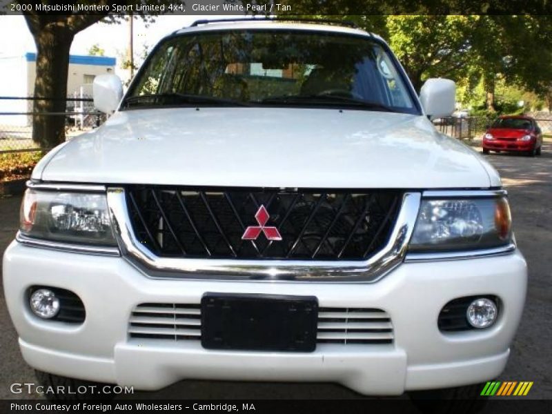 Glacier White Pearl / Tan 2000 Mitsubishi Montero Sport Limited 4x4