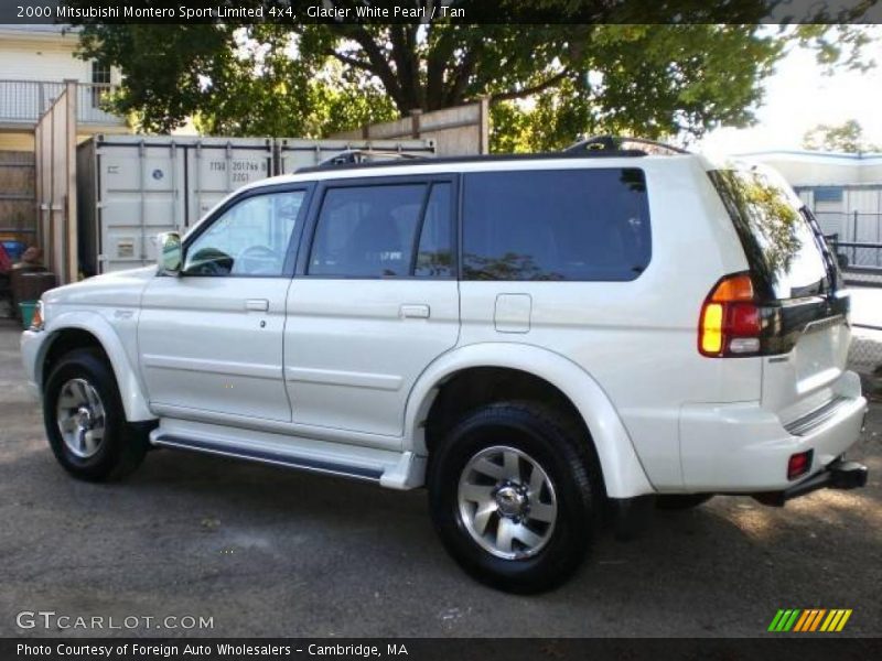 Glacier White Pearl / Tan 2000 Mitsubishi Montero Sport Limited 4x4