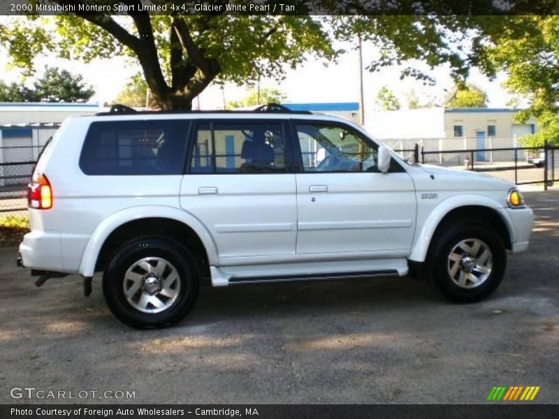 Glacier White Pearl / Tan 2000 Mitsubishi Montero Sport Limited 4x4