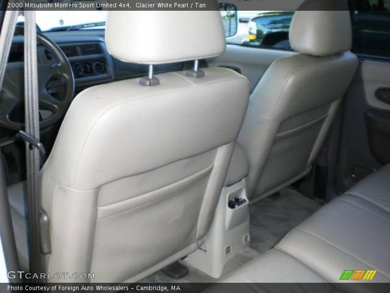 Glacier White Pearl / Tan 2000 Mitsubishi Montero Sport Limited 4x4