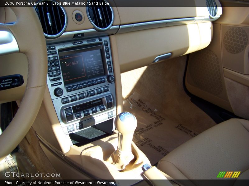 Lapis Blue Metallic / Sand Beige 2006 Porsche Cayman S