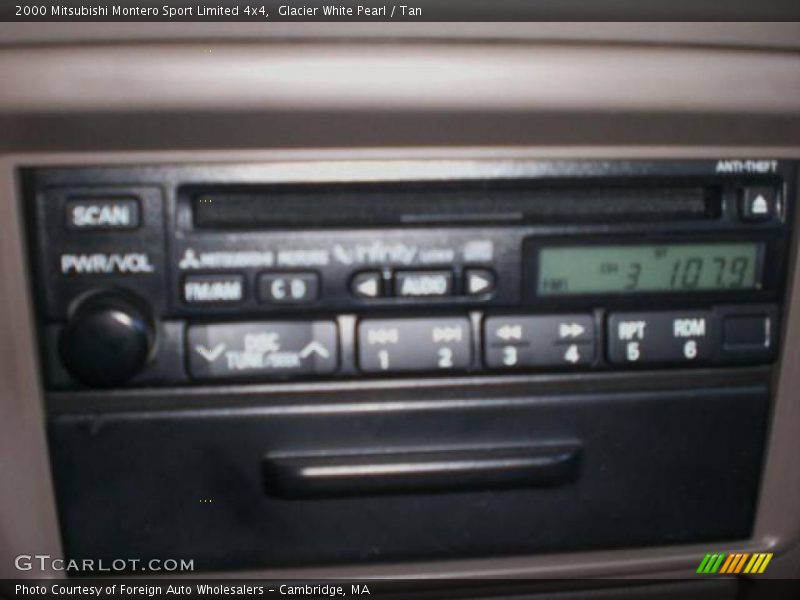Glacier White Pearl / Tan 2000 Mitsubishi Montero Sport Limited 4x4