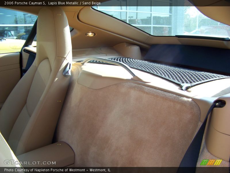 Lapis Blue Metallic / Sand Beige 2006 Porsche Cayman S