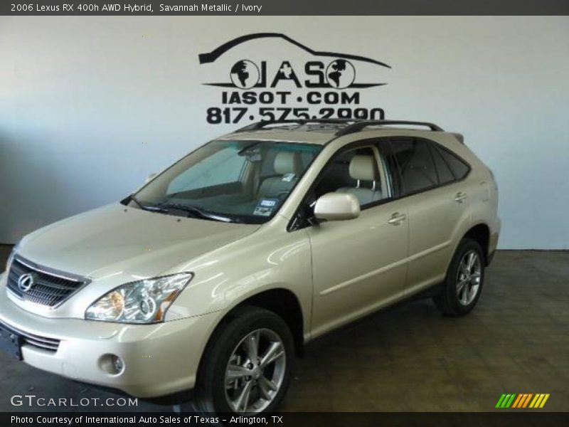 Savannah Metallic / Ivory 2006 Lexus RX 400h AWD Hybrid
