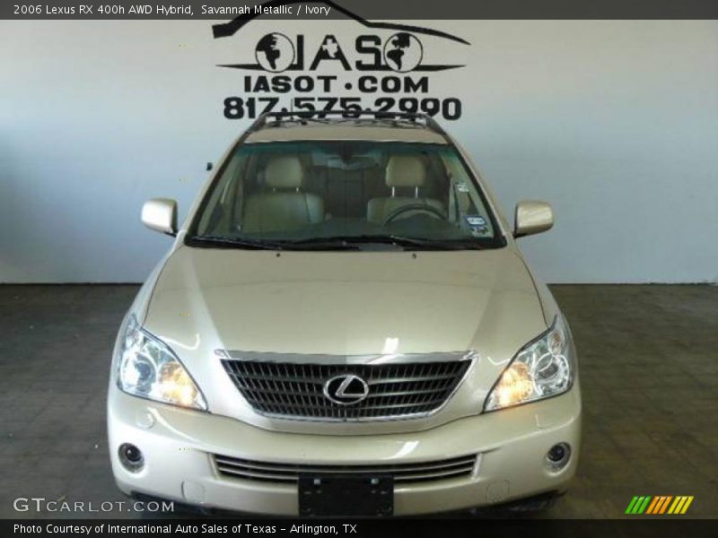 Savannah Metallic / Ivory 2006 Lexus RX 400h AWD Hybrid