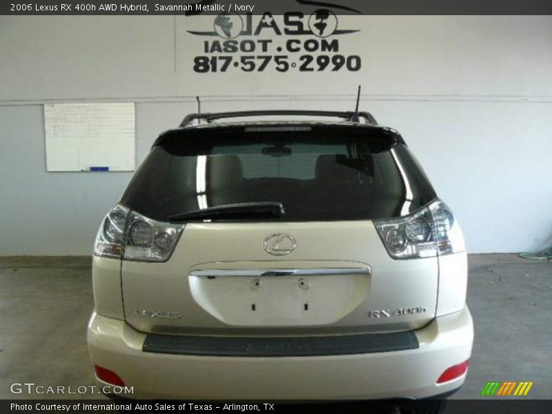 Savannah Metallic / Ivory 2006 Lexus RX 400h AWD Hybrid