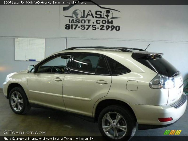 Savannah Metallic / Ivory 2006 Lexus RX 400h AWD Hybrid