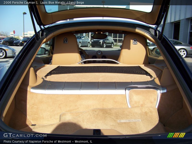 Lapis Blue Metallic / Sand Beige 2006 Porsche Cayman S