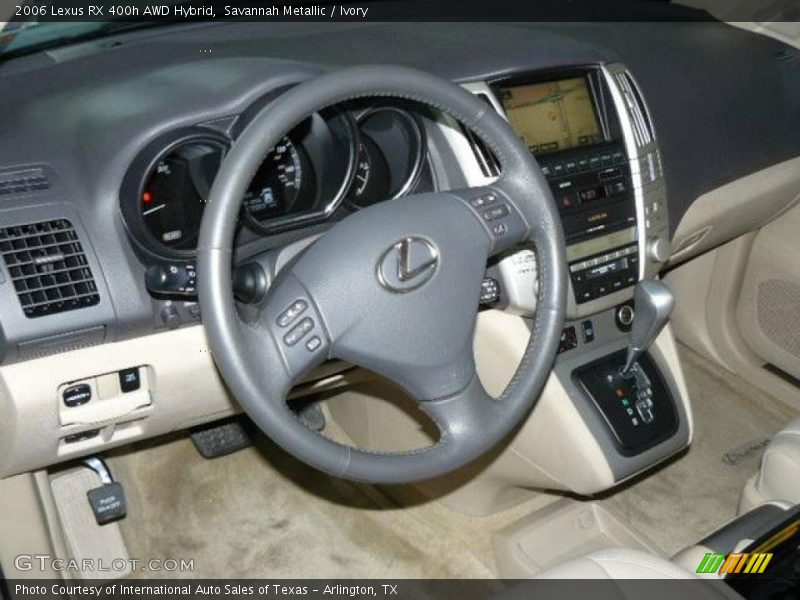 Savannah Metallic / Ivory 2006 Lexus RX 400h AWD Hybrid