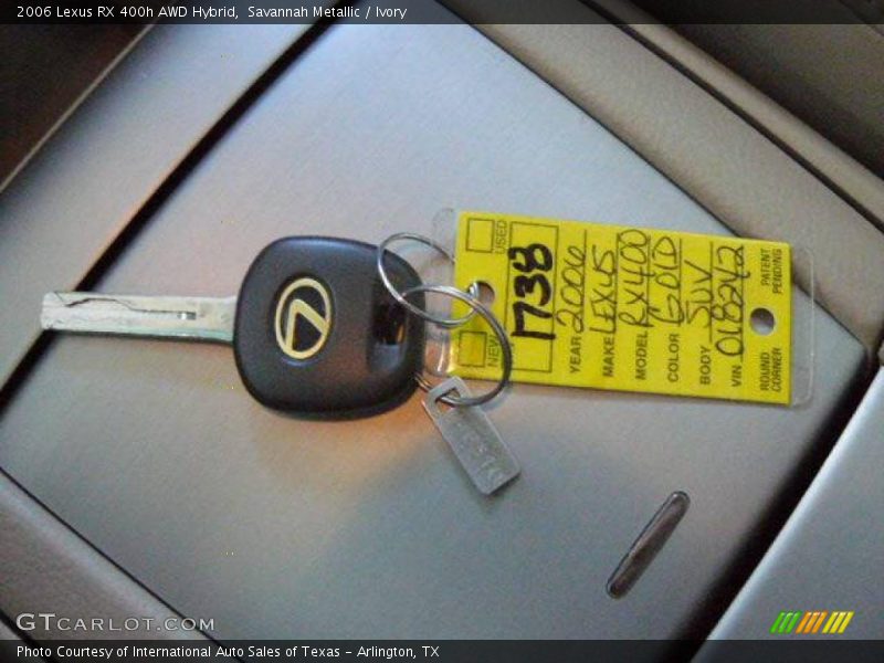 Savannah Metallic / Ivory 2006 Lexus RX 400h AWD Hybrid