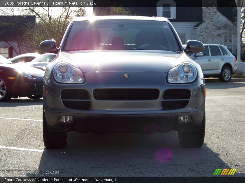 Titanium Metallic / Black 2005 Porsche Cayenne S