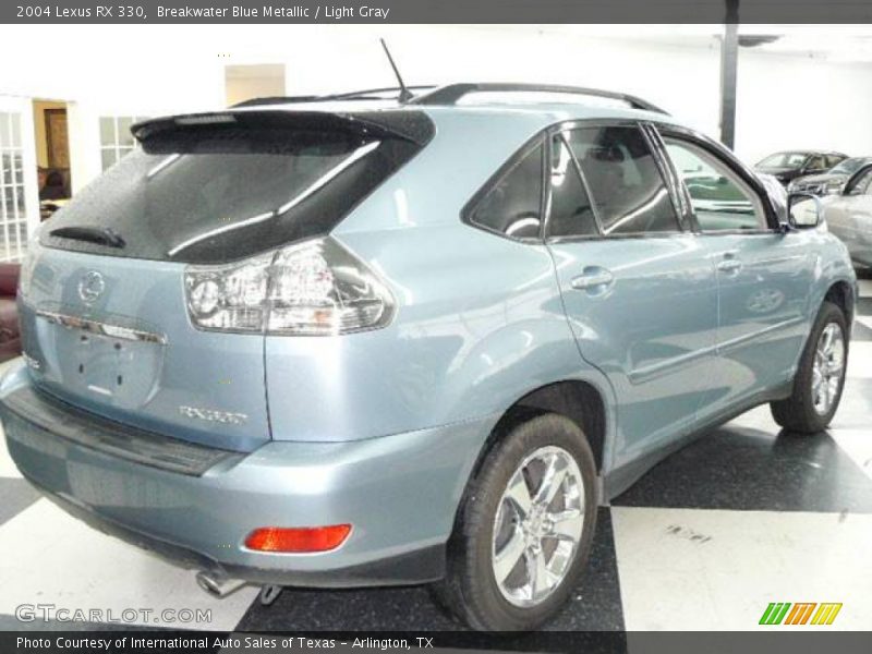 Breakwater Blue Metallic / Light Gray 2004 Lexus RX 330