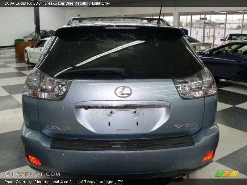 Breakwater Blue Metallic / Light Gray 2004 Lexus RX 330