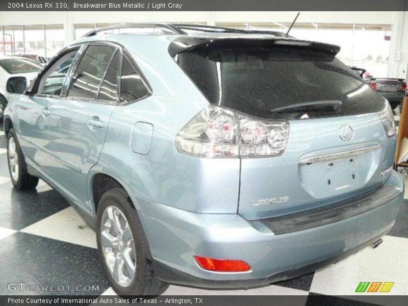 Breakwater Blue Metallic / Light Gray 2004 Lexus RX 330