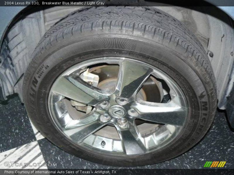Breakwater Blue Metallic / Light Gray 2004 Lexus RX 330