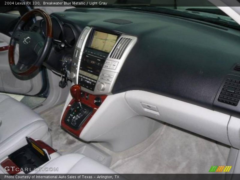 Breakwater Blue Metallic / Light Gray 2004 Lexus RX 330