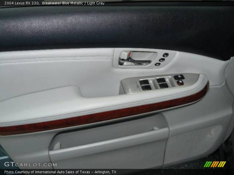 Breakwater Blue Metallic / Light Gray 2004 Lexus RX 330