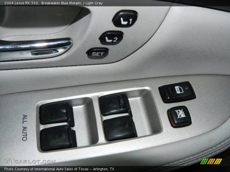 Breakwater Blue Metallic / Light Gray 2004 Lexus RX 330