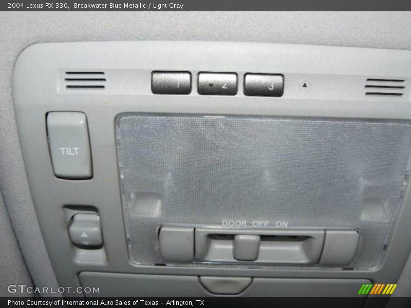 Breakwater Blue Metallic / Light Gray 2004 Lexus RX 330
